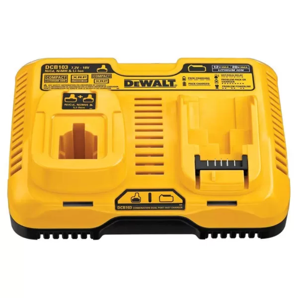 DEWALT Combination Dual Port Fast Charger