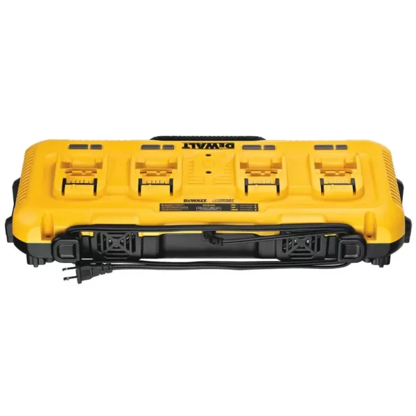 DEWALT 12-Volt/20-Volt/60-Volt MAX 4-Port Lithium-Ion Battery Charger