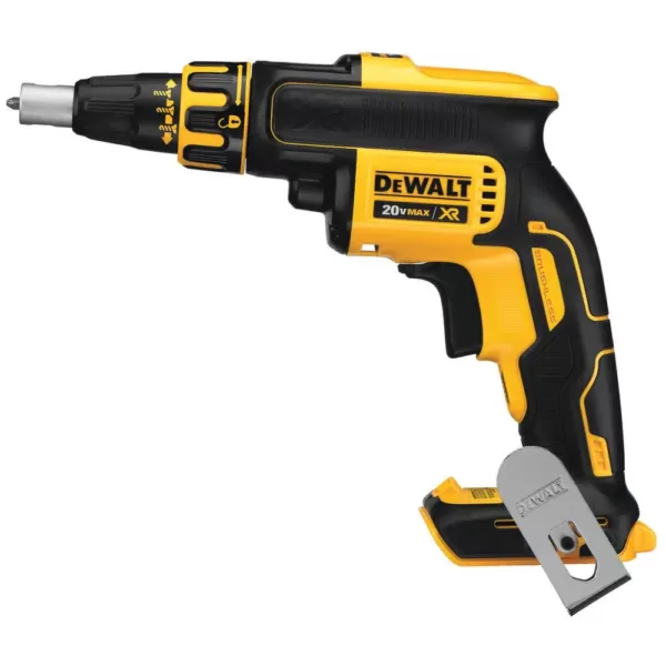 DEWALT 20-Volt MAX XR Cordless Brushless Drywall Screw Gun with (1) 20-Volt 5.0Ah Battery & 5 in. Random Orbital Sander