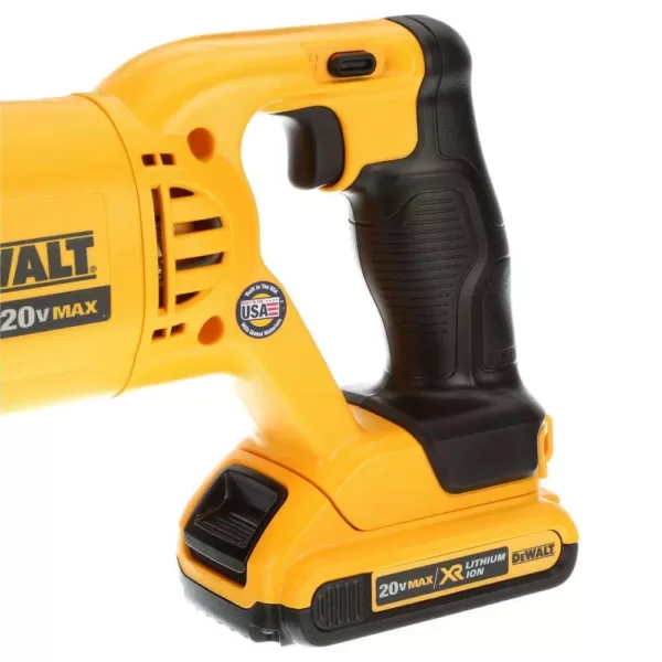 DEWALT 20-Volt MAX Cordless Combo Kit (4-Tool) with (2) 20-Volt 2.0Ah Batteries & Charger