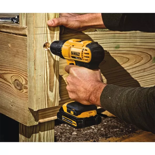 DEWALT 20-Volt MAX Cordless Combo Kit (5-Tool) with (1) 20-Volt 4.0Ah Battery, (1) 20-Volt 2.0Ah Battery & Charger