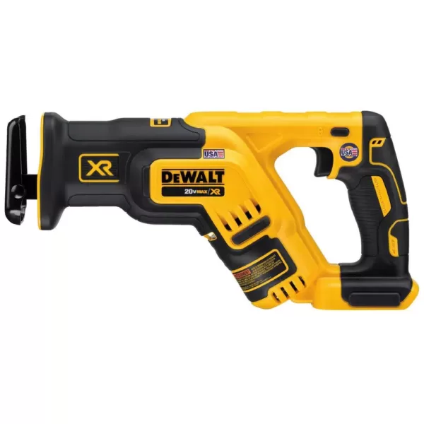 DEWALT 20-Volt MAX XR Cordless Brushless Compact Reciprocating Saw (Tool-Only)