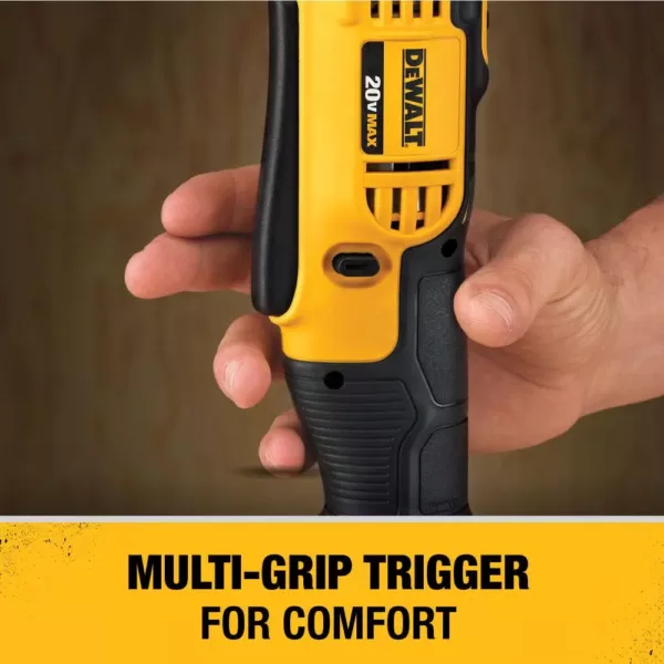 DEWALT 20-Volt MAX Cordless 3/8 in. Right Angle Drill/Driver, (1) 20-Volt 3.0Ah Battery & Charger