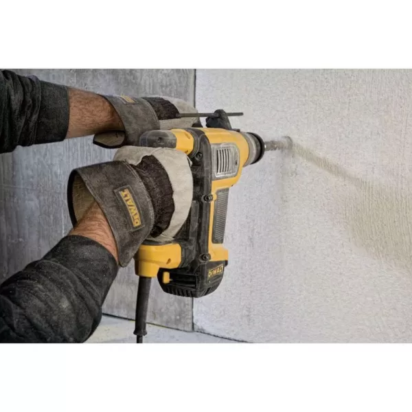 DEWALT 9 Amp 1-1/8 in. Corded SDS-plus Combination Concrete/Masonry Rotary Hammer with SHOCKS and Case