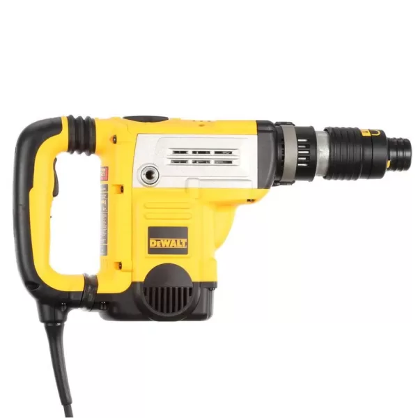 DEWALT 13.5 Amp 1-3/4 in. Corded Spline Combination Concrete/Masonry Rotary Hammer with SHOCKS, 2 Stage Clutch and Case