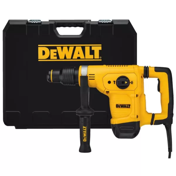 DEWALT 10.5 Amp 1-1/8 in. Corded SDS-MAX Chipping Concrete/Masonry Rotary Hammer with SHOCKS and Case