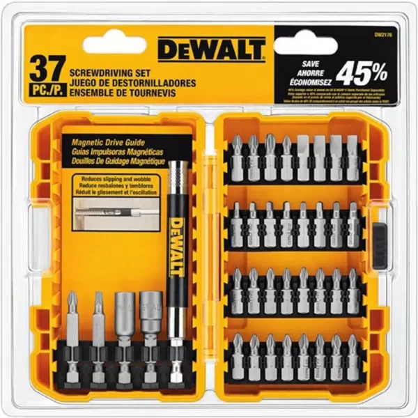 DEWALT Screwdriving Set with Tough Case (37-Piece)