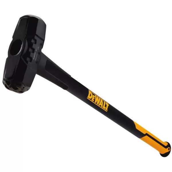 DEWALT 12 lb. Sledge Hammer with 33.3 in. Fiberglass Handle