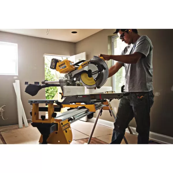 DEWALT FLEXVOLT 12 in. 60-Teeth Carbide-Tipped Miter Saw Blade