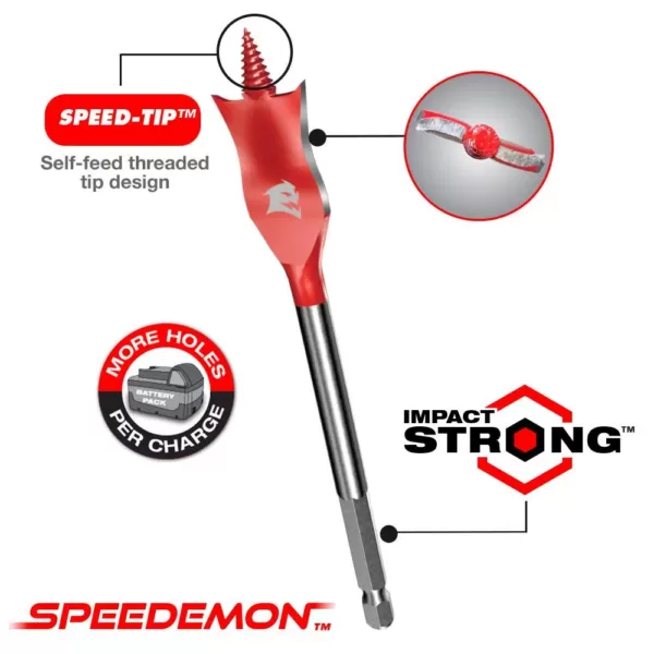 DIABLO 5/8 in. x 6 in. SPEEDemon Spade Bit