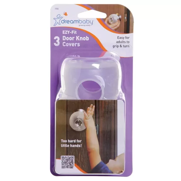 Dreambaby Door Knob Covers Translucent (3-Pack)