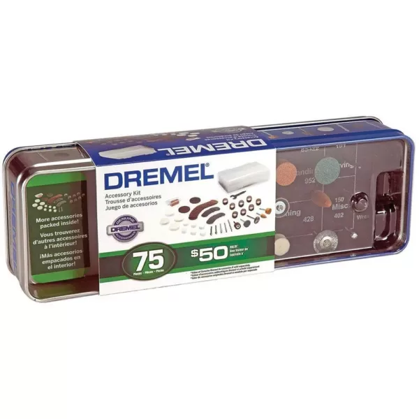 Dremel Rotary Tool Accessory Kit (75-Piece)