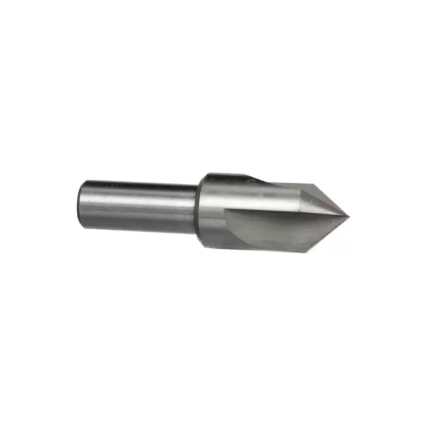 Drill America 1/2 in. x 1/4 in. Shank 82-Degree High Speed Steel Countersink Bit with 3 Flutes