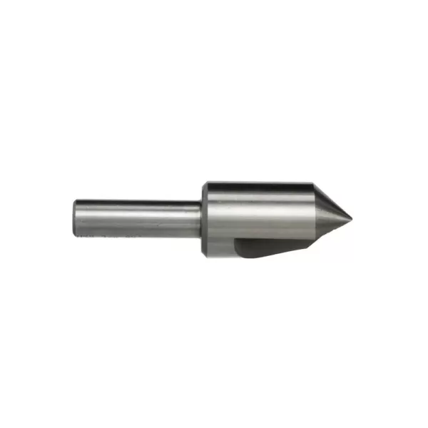 Drill America 1-1/2 in. 82-Degree High Speed Steel Countersink Bit with Single Flute