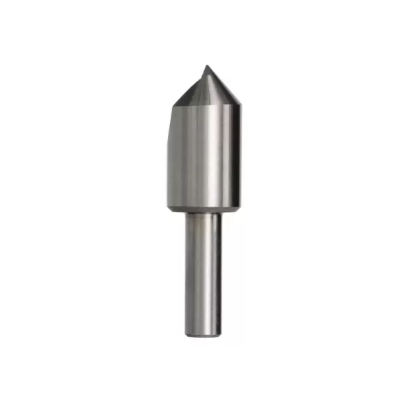 Drill America 1-1/4 in. 60-Degree High Speed Steel Countersink Bit with Single Flute