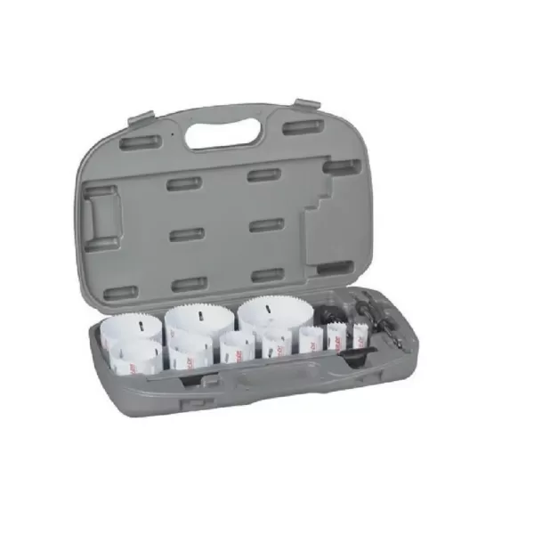 Drill America Electrician's Bi-Metal Hole Saw Set (9-Piece)