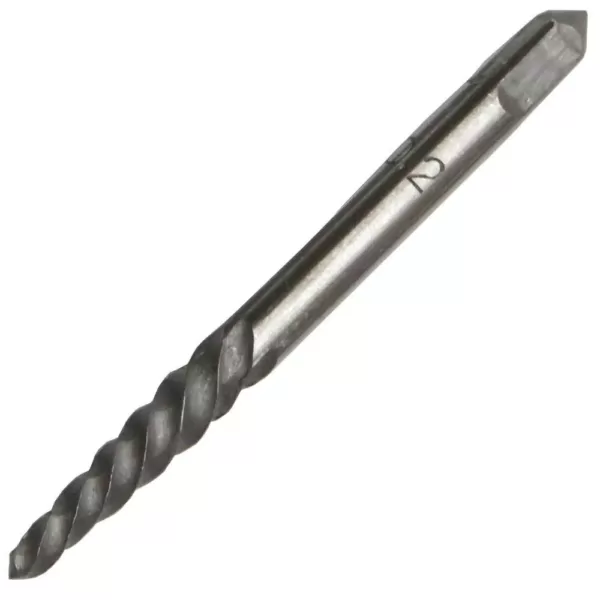 Drill America Carbon Steel Screw Drill Bit Extractor Set with 5-Extractors, Sizes #1 - #5 (5-Pieces)