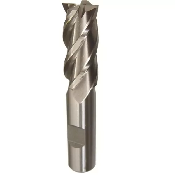 Drill America 1-1/2 in. x 3/4 in. Shank High Speed Steel End Mill Specialty Bit with 4-Flute