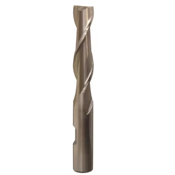 Drill America 3/8 in. x 3/8 in. Shank High Speed Steel Long End Mill Specialty Bit with 2-Flute