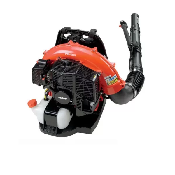 ECHO 216 MPH 517 CFM 58.2cc Gas 2-Stroke Cycle Backpack Leaf Blower with Tube Throttle