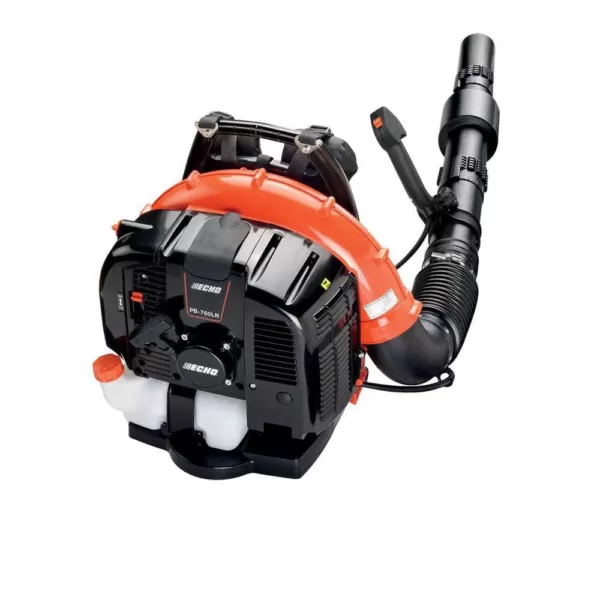 ECHO 214 MPH 535 CFM 63.3 cc Gas 2-Stroke Cycle Backpack Leaf Blower with Tube Throttle