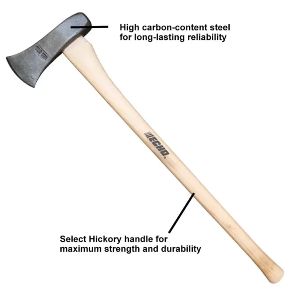 ECHO 36 in. Hickory Handle Splitting Maul