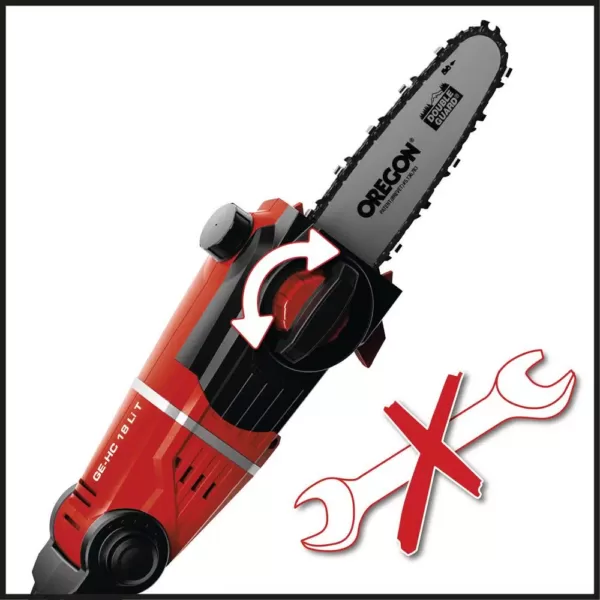 Einhell PXC 18-Volt Cordless Telescoping Garden Multi-Tool, 8 in. Pole Saw and 18 in. Hedge Trimmer (Tool Only)