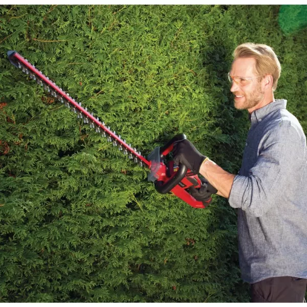 Einhell PXC 18-Volt Cordless 24 in. 2400 CPM Hedge Trimmer Kit w/ Aluminum Blade Cover (w/ 3.0-Ah Battery and Fast Charger)