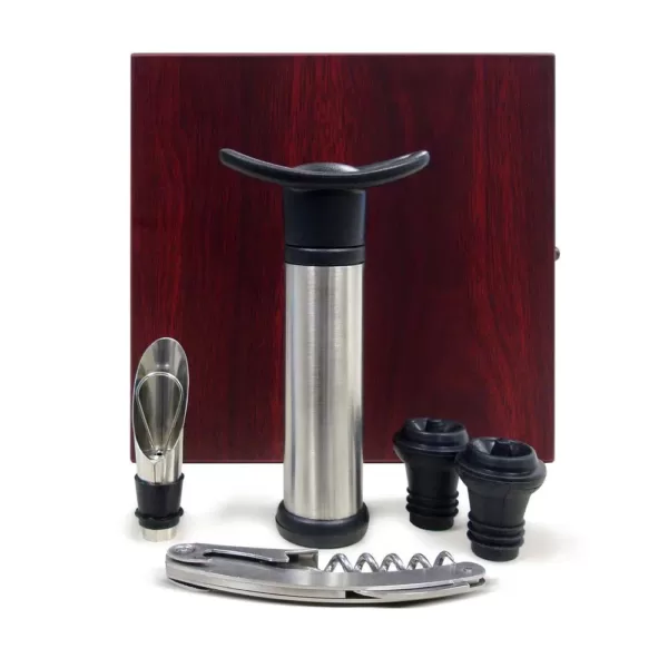 Epicureanist 4-Piece Wine Essentials Gift Set