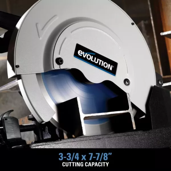 Evolution Power Tools 14 in. Steel Cutting Chop Saw