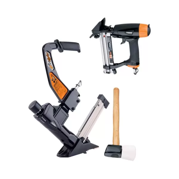 Freeman Professional Pneumatic Flooring Nailer Kit (2-Piece)