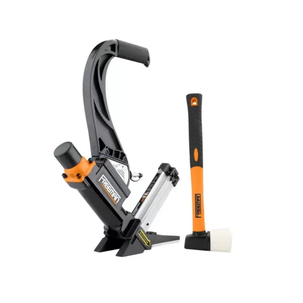 Freeman Lightweight Pneumatic 2-in-1 16-Gauge 2 in. Flooring Nailer and Stapler