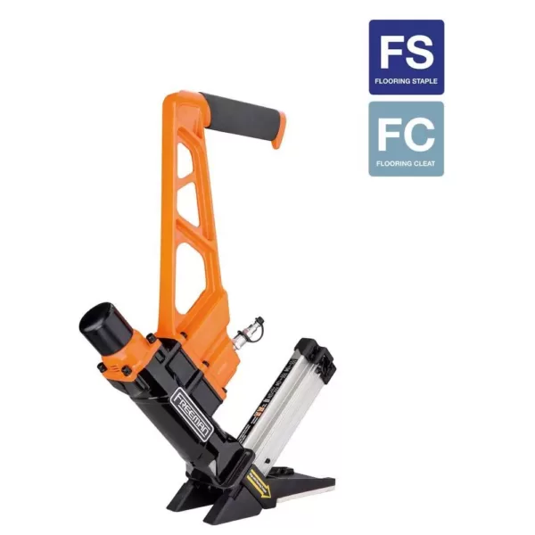 Freeman Pneumatic 3-in-1 15.5-Gauge and 16-Gauge 2 in. Flooring Nailer and Stapler with Quick Jam Release