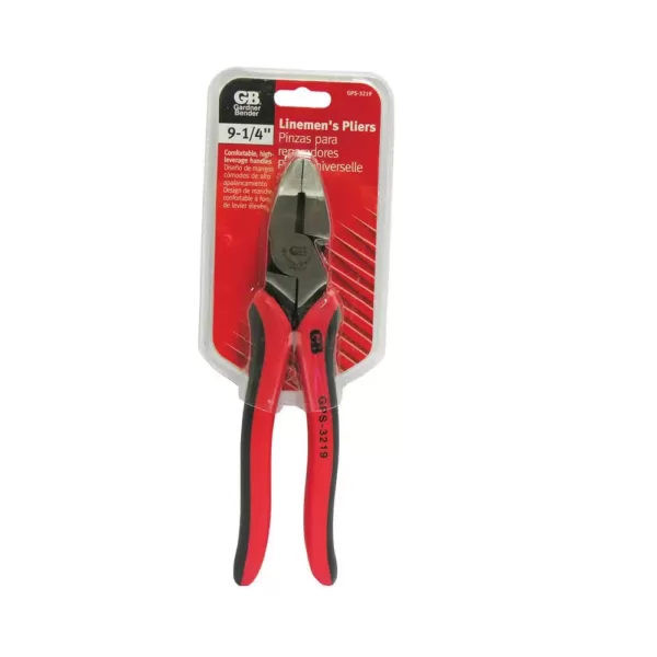 Gardner Bender 9-1/4 in. Linemen's Round Nose Pliers