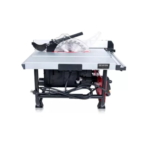 General International 15 Amp 10 in. Commercial Bench-Top Table Saw