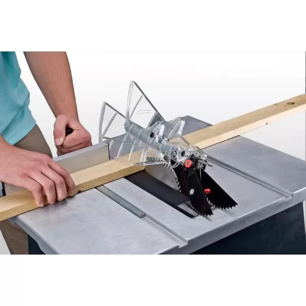 Genesis 15 Amp 10 in. Table Saw with Self-Aligning Rip Fence, Sliding Miter Gauge, 40T Blade and Heavy-Duty Metal Stand