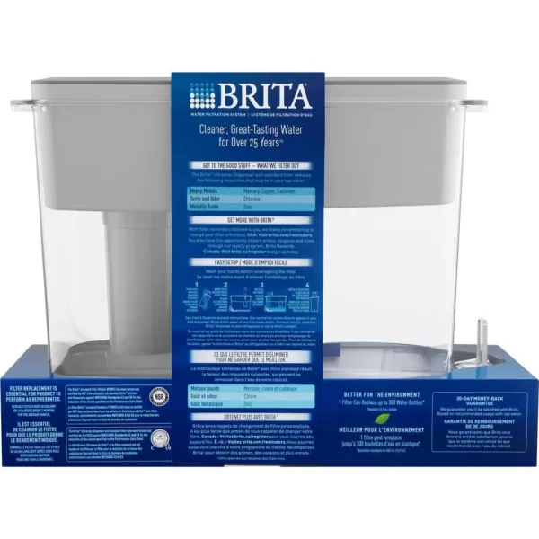 Brita UltraMax 18-Cup Extra Large Filtered Water Dispenser, BPA Free