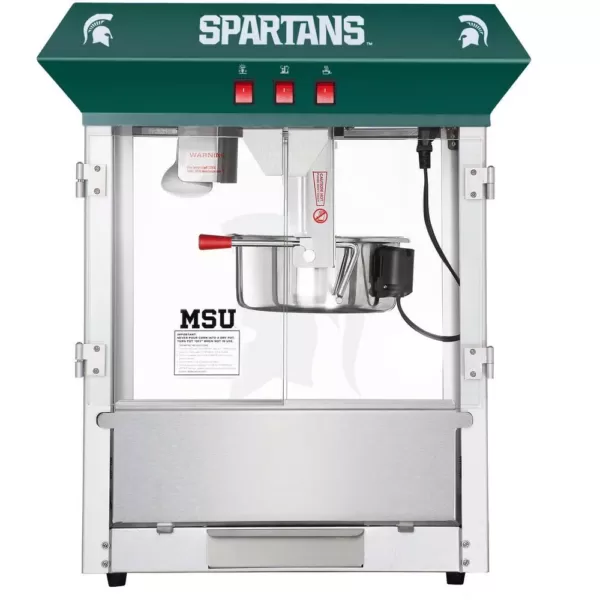 Great Northern Michigan State University Spartans 8 oz. Popcorn Machine