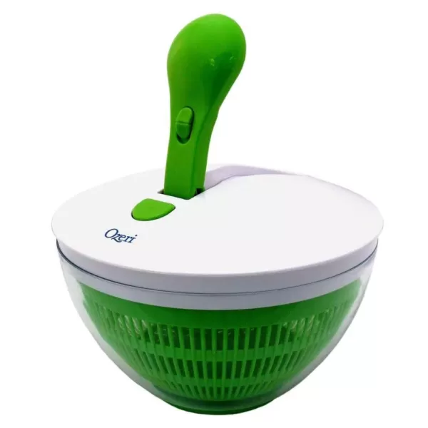 Ozeri Swiss Designed FRESHSPIN Salad Spinner and Serving Bowl, BPA-Free