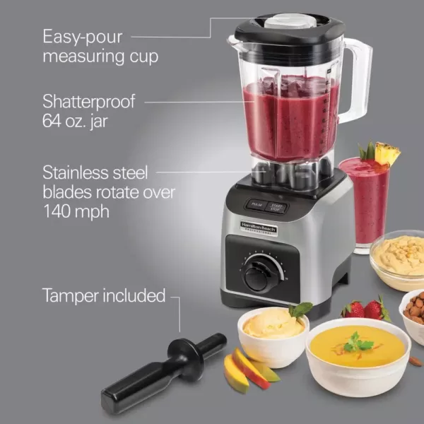 Hamilton Beach Professional 64 oz. 11-Speed Grey Blender