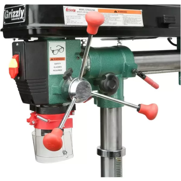 Grizzly Industrial 5 Speed Bench-Top Radial Drill Press