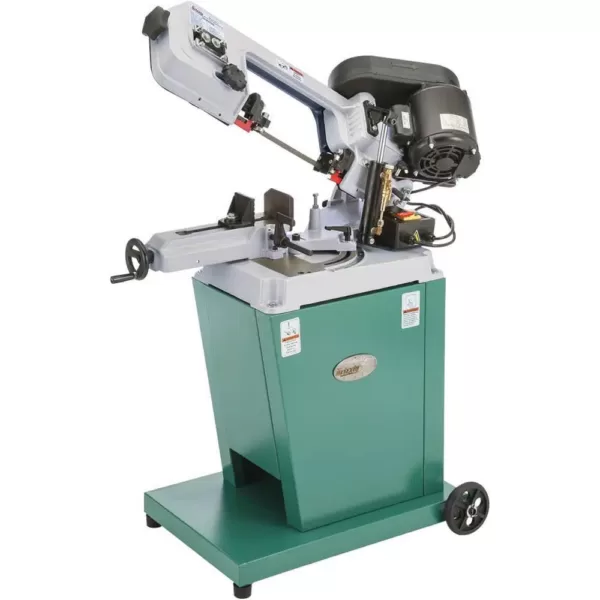 Grizzly Industrial 5" x 6" Metal-Cutting Bandsaw w/ Swivel Head