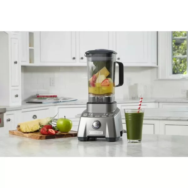 Cuisinart 64 oz. 2-Speed Gray with Memory Function Gunmetal Countertop Blender