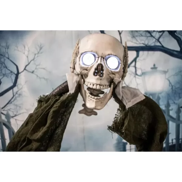 Haunted Hill Farm 5 ft. Animatronic Headless Man Halloween Prop