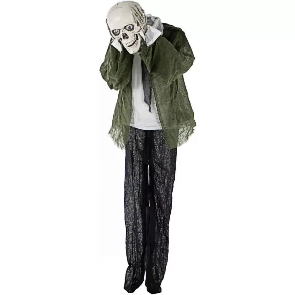 Haunted Hill Farm 5 ft. Animatronic Headless Man Halloween Prop