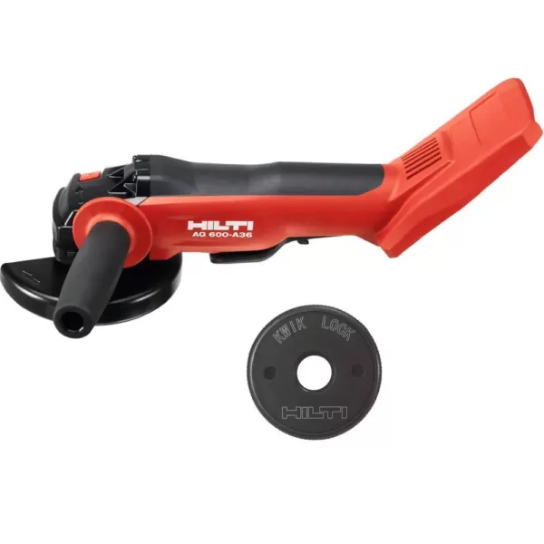 Hilti 36-Volt Lithium-Ion Cordless Brushless 6 in. AG 600 Angle Grinder with Kwik Lock