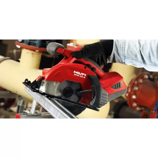 Hilti SCM 22-Volt Lithium-Ion Cordless Metal Cutting Circular Saw Kit