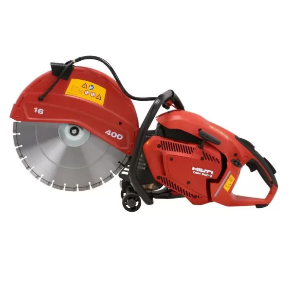 Hilti DSH 900X 90CC 16 in. Hand Held Gas Saw with Blades