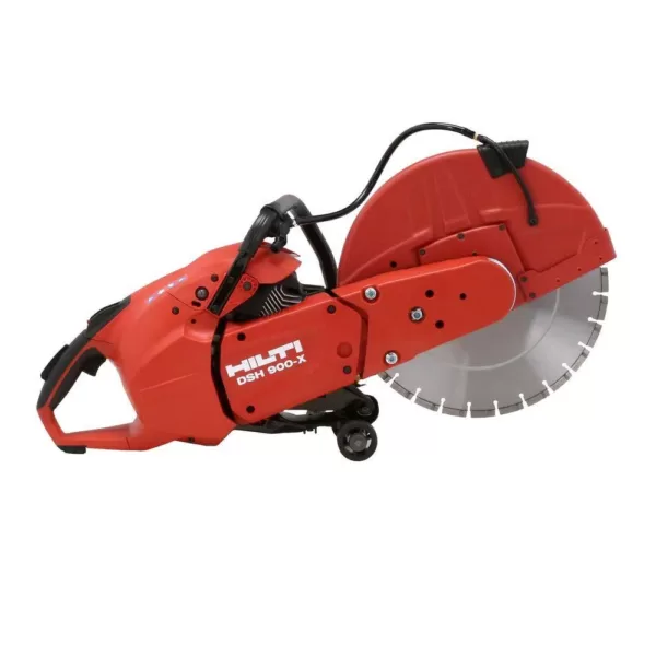 Hilti DSH 900X 90CC 16 in. Hand Held Gas Saw with Blades