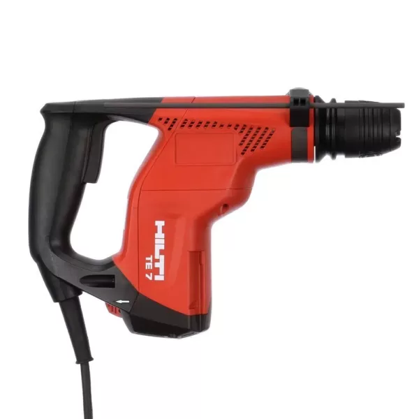 Hilti 120-Volt SDS-Plus TE-7 Corded Rotary Hammer Drill Kit with 4 TE-CX Hammer Drill Bits